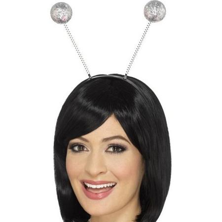 SMIFFYS - Diadeem met zilverkleurige bollen - Accessoires > Haar & hoofdbanden